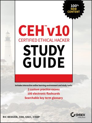 cover image of CEH v10 Certified Ethical Hacker Study Guide